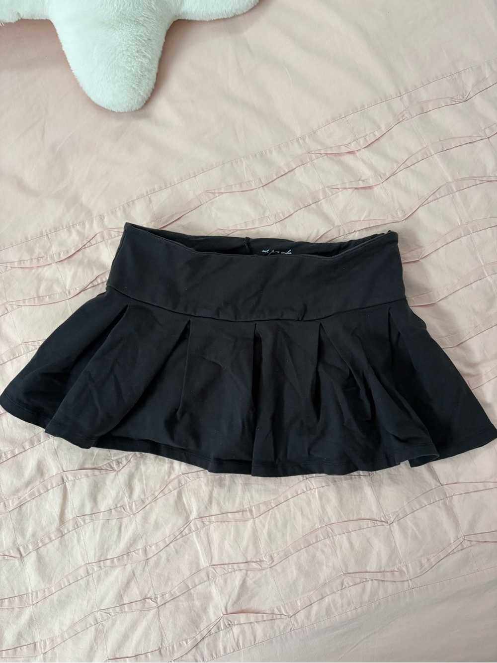 Urban Outfitters Black Circle Skater Mini Skort